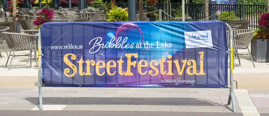 outdoor banner for event